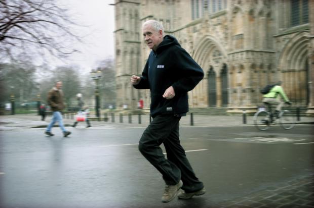 York Press: Harry training for the Yorkshire Marathon